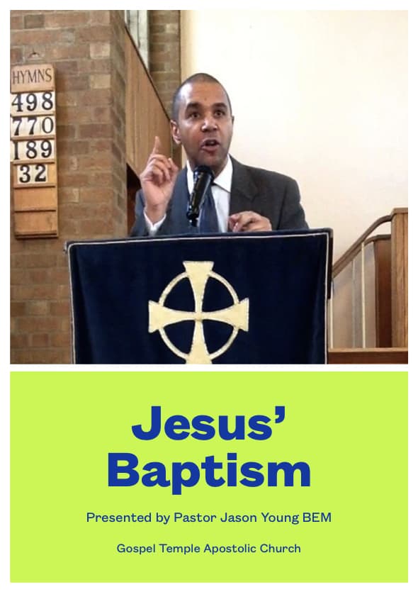 Jesus' Baptism