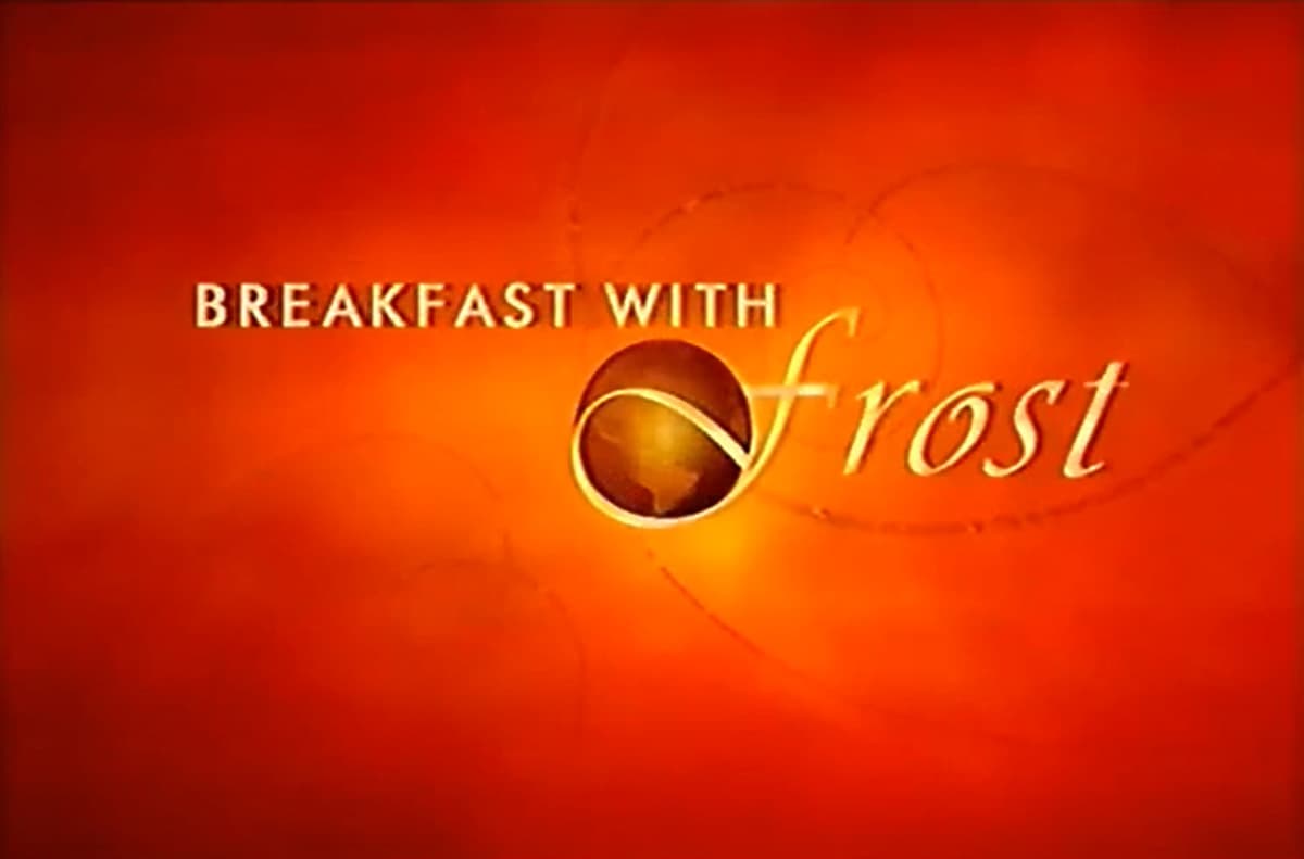 Breakfast with Frost