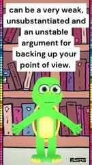 The I read it in a book Argument
