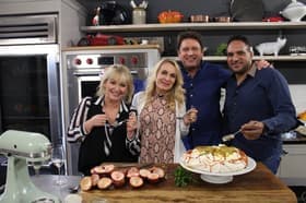 Cheryl Baker, Jay Aston & Michael Caines