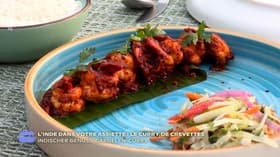 Inde : le curry de crevettes