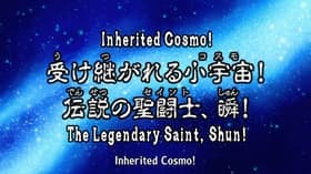 The Inherited Cosmo! Shun, the Legendary Saint!