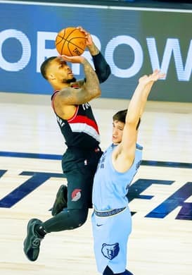 2020 Aug 15 Grizzlies vs Blazers - Play-in