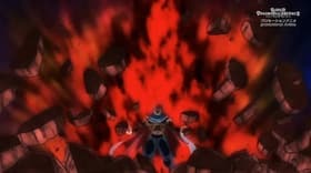 Dark King Demigra's Evil Hand - A Turbulent Super Space-Time Battle!