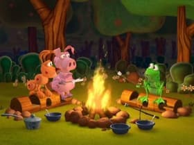 Dog's Camping Adventure/V Is for Vacation