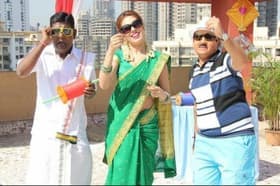 Babita's South Indian outfit