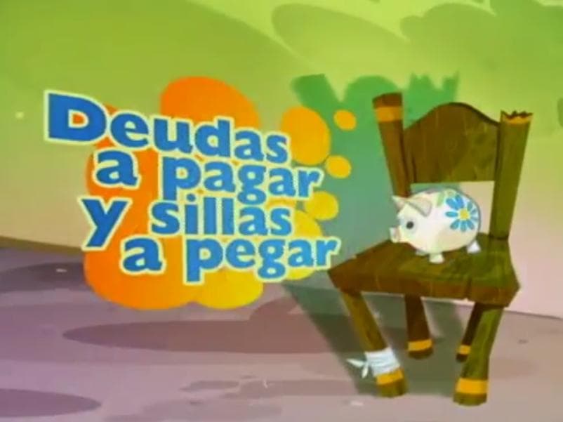 Deudas a pagar y sillas a pegar