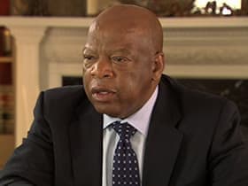 Cory Booker and John Lewis