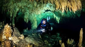 Mexico: Flooded Cave