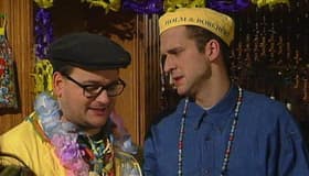 André boykottiert genervt seine eigene Party.