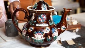Mother-Daughter Heirloom Teapot