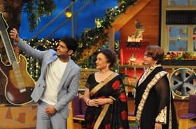 Asha Parekh and Helen in Kapil's Show
