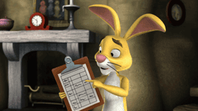 Tigger Goes for the Jagular/Rabbit's New Roomie