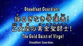 The Unshakable Guardian! The Virgo Gold Saint!