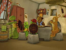 Franklin the Dinosaur Hunter/Franklin Paints a Picture