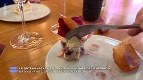 La Réunion : le gâteau à la patate douce et vanille