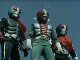 V3 in Danger! Riders One and Two Return!!