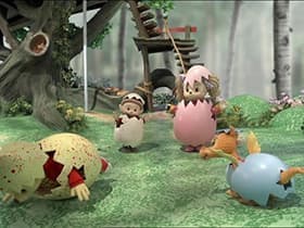 Rupert and the Giant Egg Race