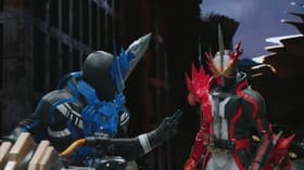 The Water Swordsman, and a Blue Lion.