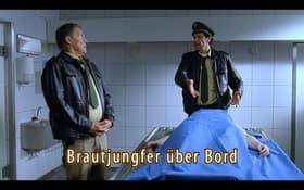 Brautjungfer über Bord